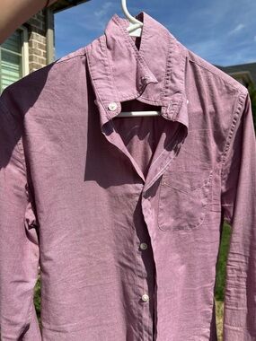 Bonobos Slim Fit Button-Up Shirt in cranberry